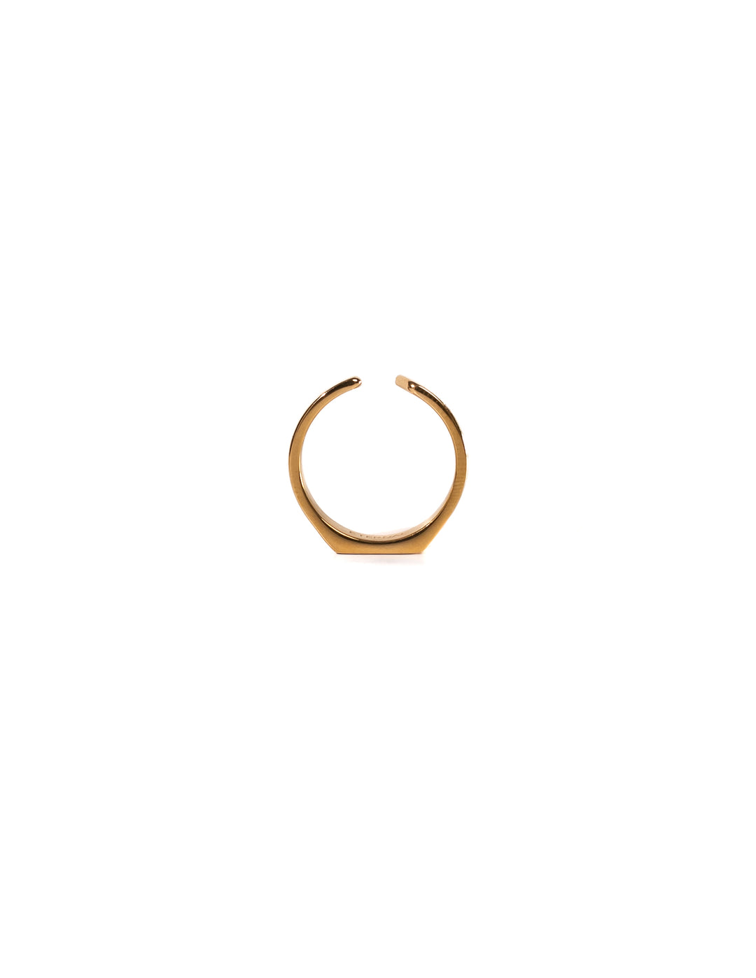 Minimal Siegelring Gold Herren