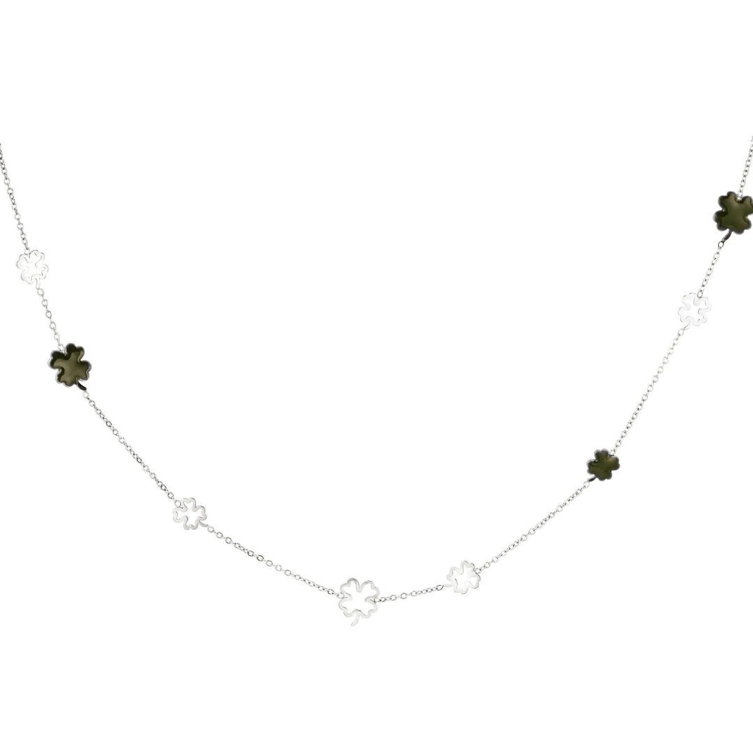 Halskette Kleeblatt Gold_2