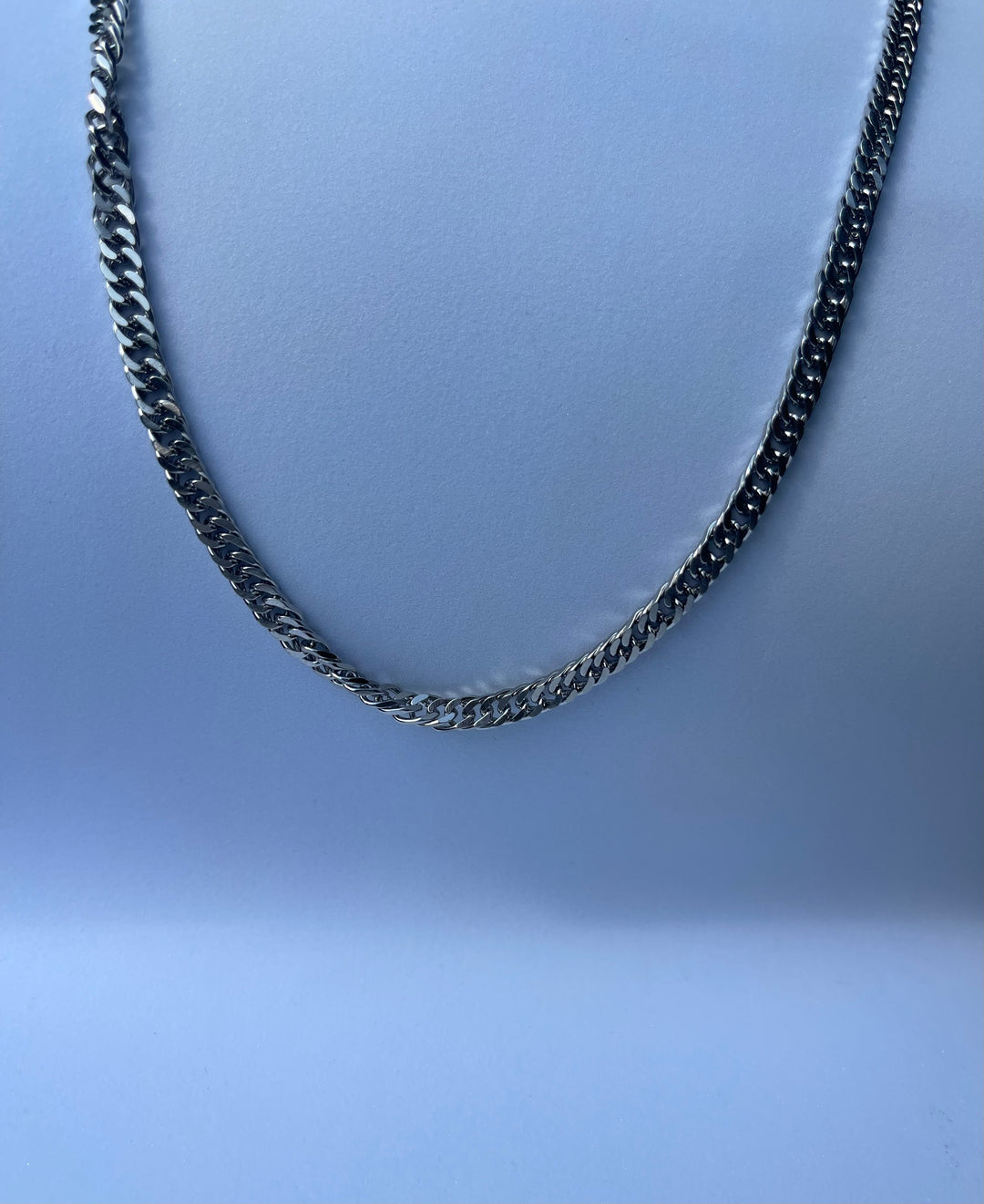 Glieder Herren Halskette Silber