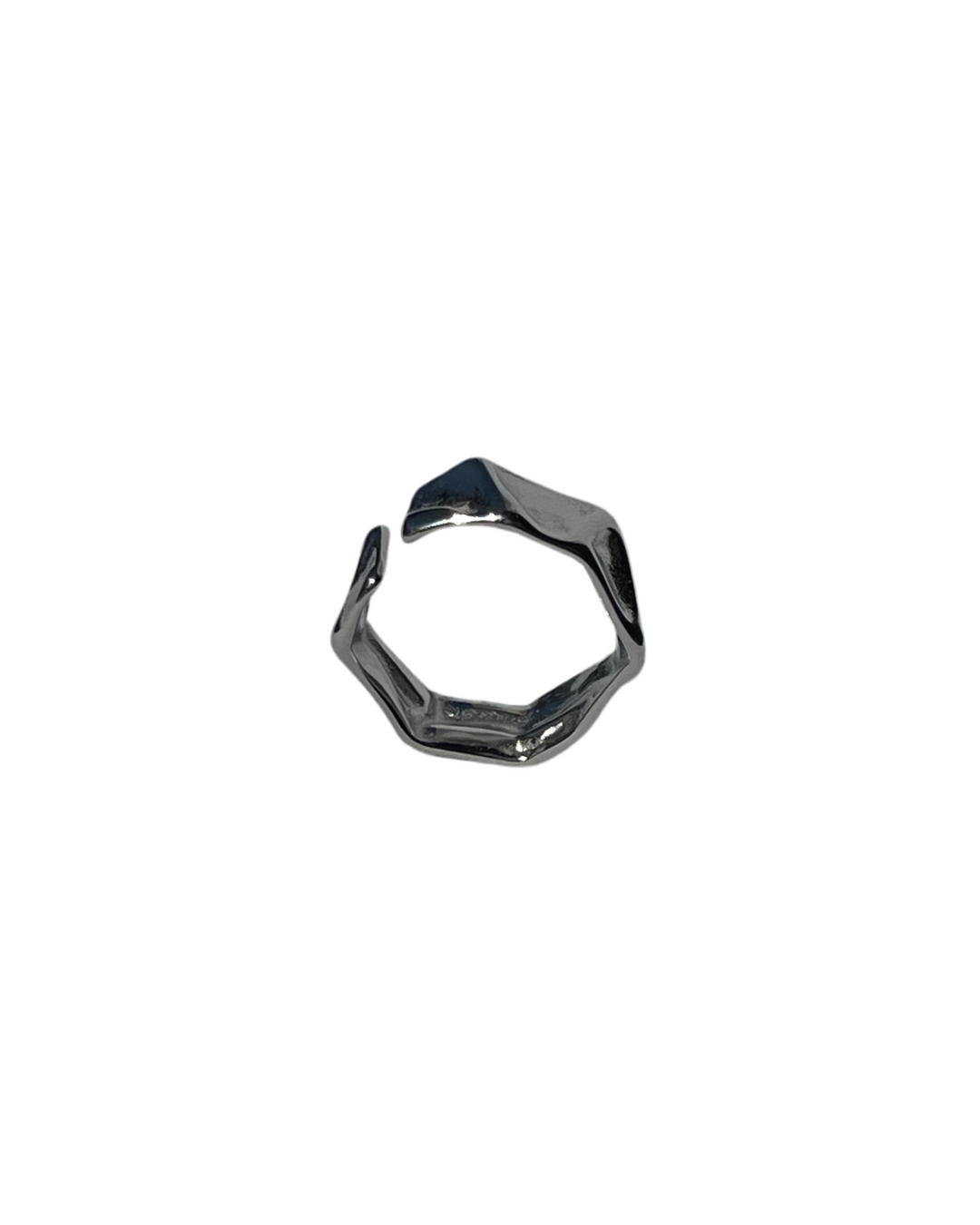 Ring Herren Silber Edelstahl 