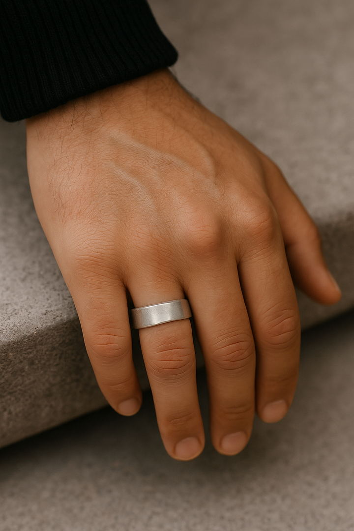 Wave Ring - 925 Silber