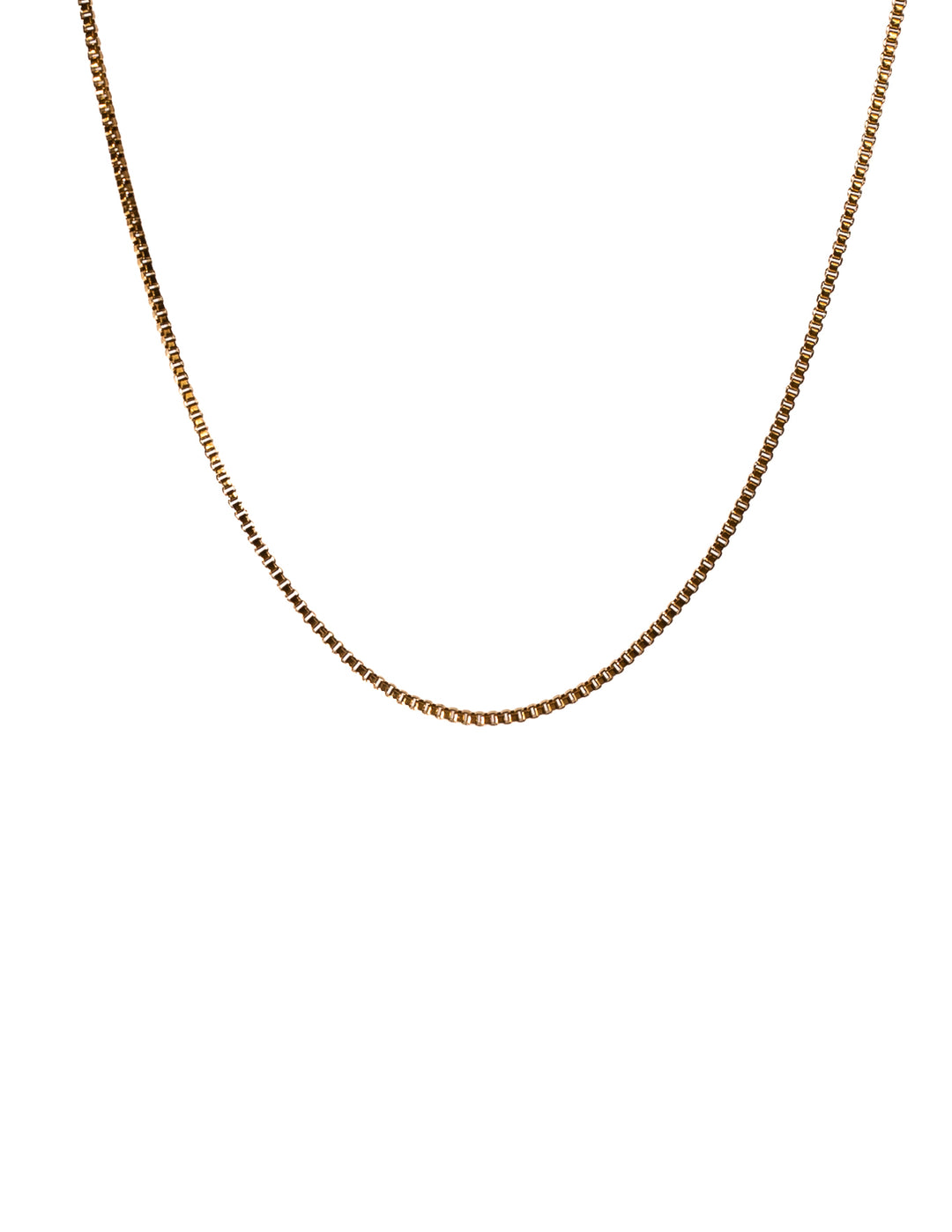 Box Halskette Gold Herren