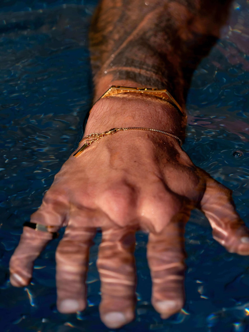 Minimal Siegelarmband Gold_1