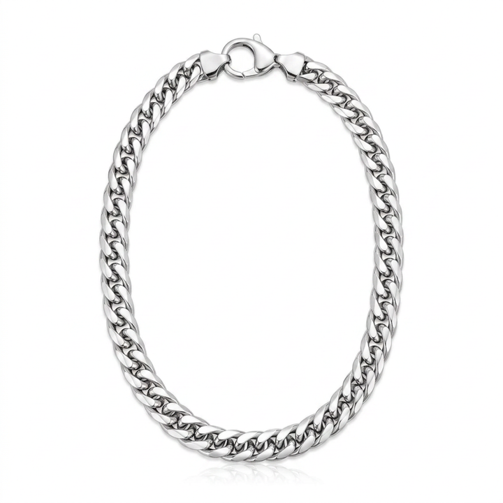 Cuban Link Kette 316L Edelstahl von ETERNAL – Freisteller auf weißem Hintergrund