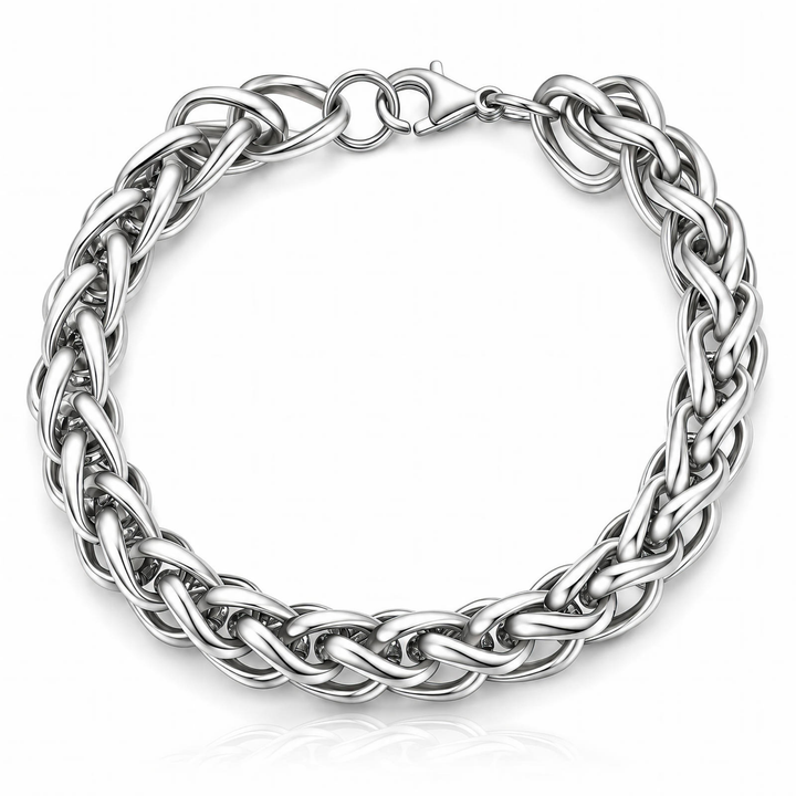 Rope Chain Armband 316L Edelstahl von ETERNAL – Freisteller auf weißem Hintergrund