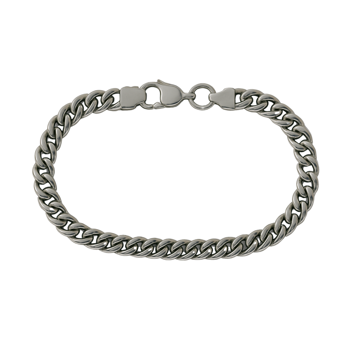 Cuban Halskette & Armband - Silber