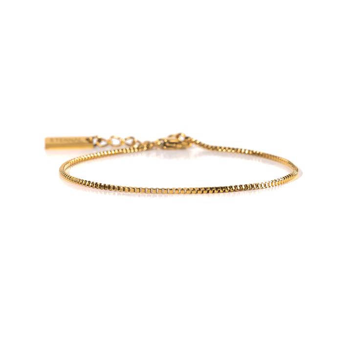 Box Kettenarmband – Gold
