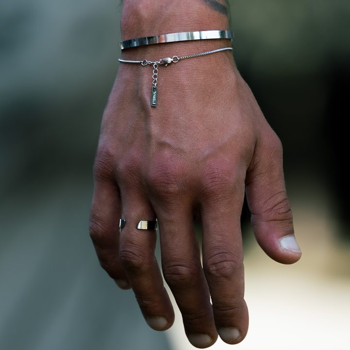 Minimal Armband - Silber