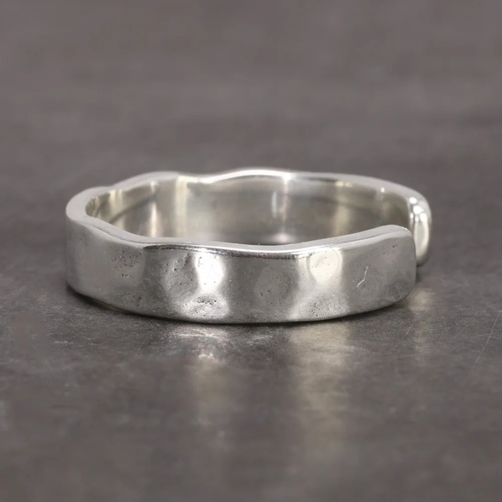 Wave Ring - 925 Silber
