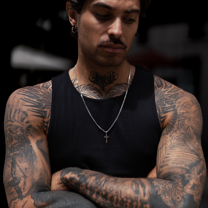 Kreuz Halskette – Silber