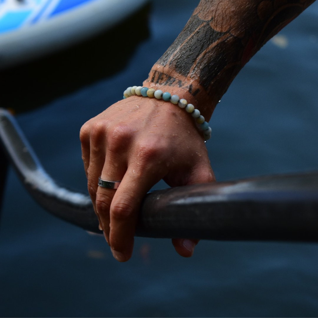 Ocean Beads Armband – Silber