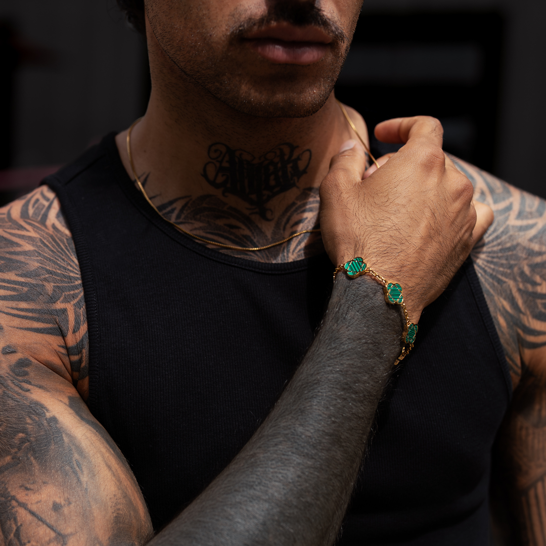 Box Halskette - Gold