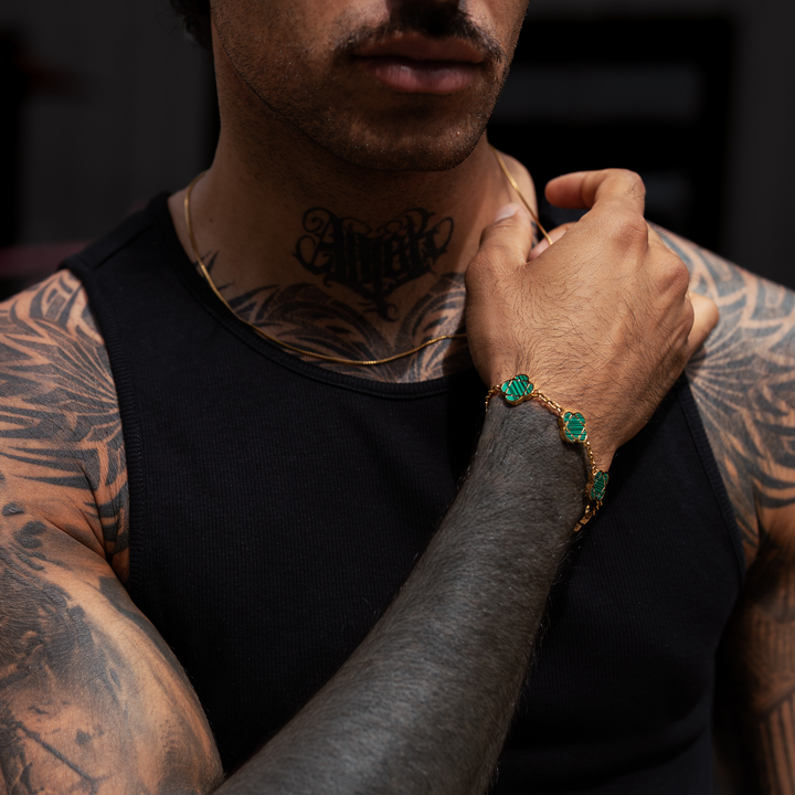 Box Halskette - Gold