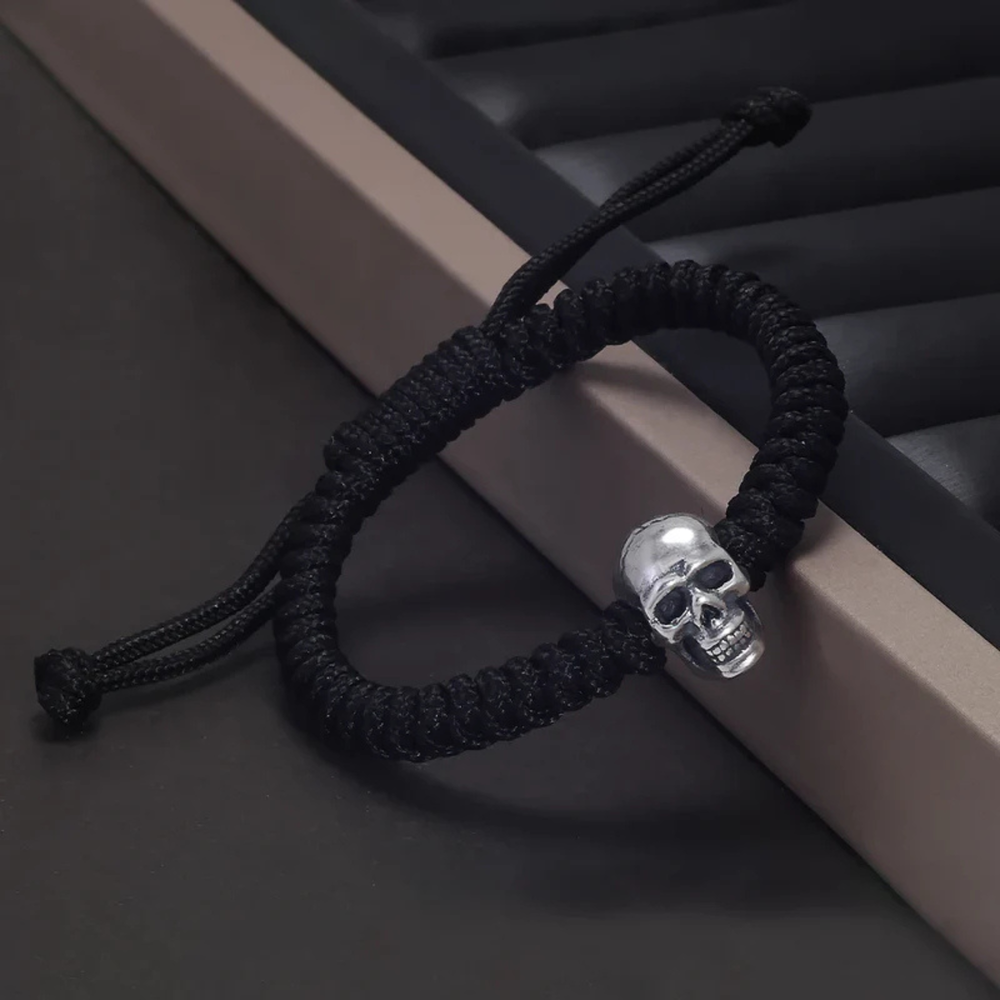 999 silber armband herren totenkopf