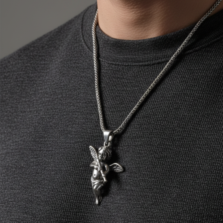 Amors Rache Halskette Herren 925 Silber