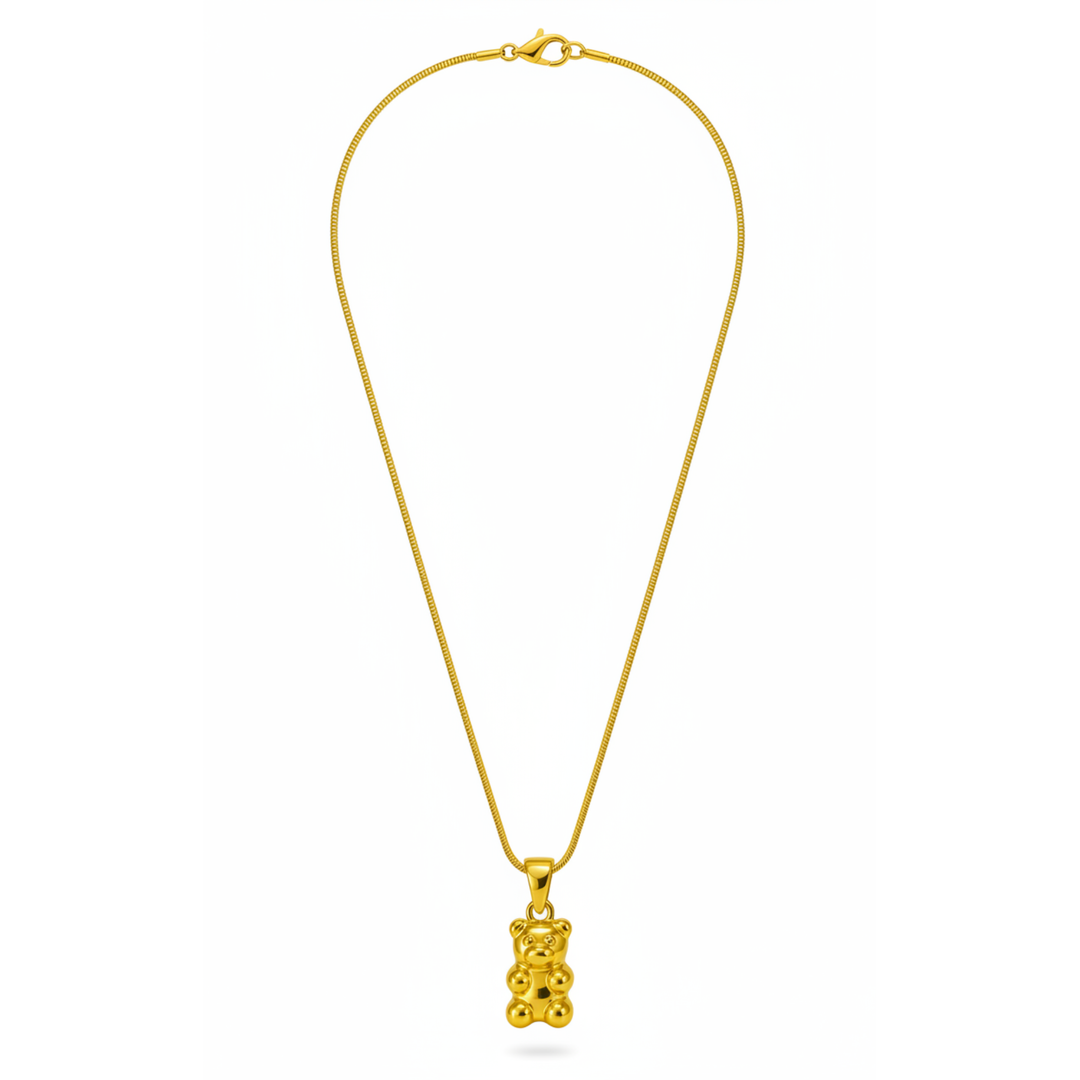 bärchen halskette gold herren