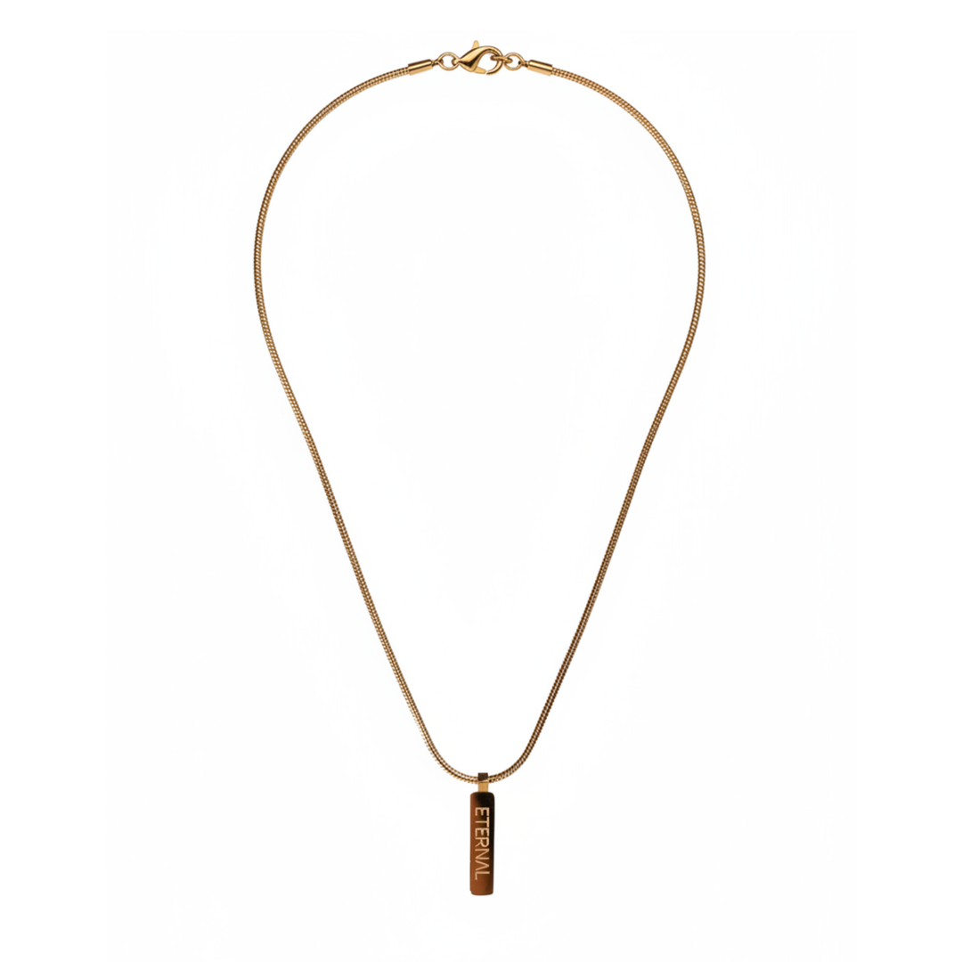 snake halskette gold herren