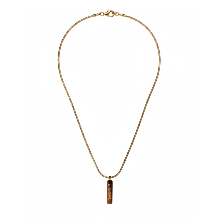 snake halskette gold herren