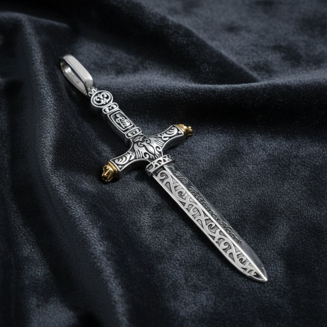 Ritter Halskette Herren 925 Silber