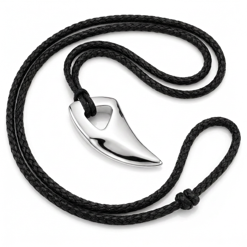 Shark Tooth Anhänger – 316L Edelstahl