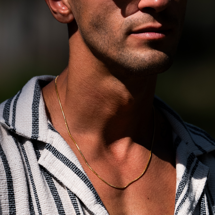 Snake Halskette – Gold