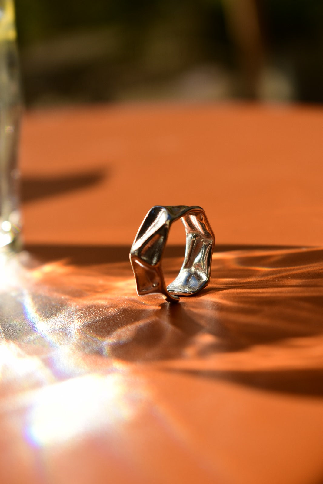 Ring Herren Silber Edelstahl 