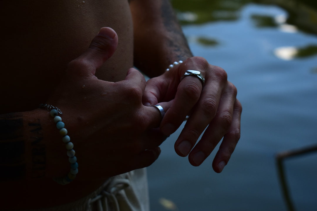 Minimal Ring Herren Silber 