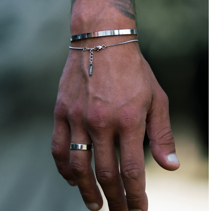 herren armband ring set